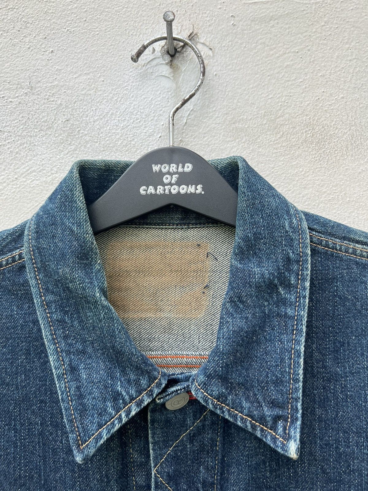 45rpm Vintage 45rpm Japan Denim Trucker Jacket Size US M / EU 48-50 / 2 - 7 Thumbnail