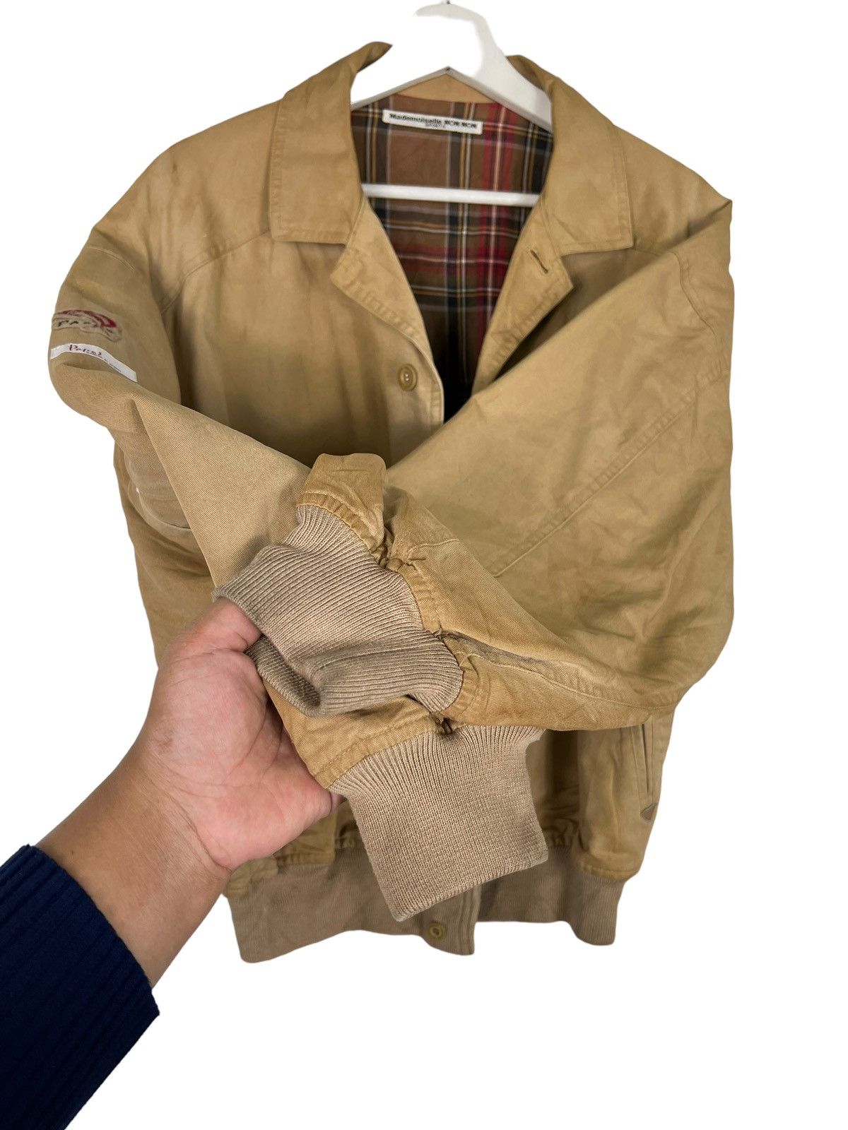 Japanese Brand 🔥 MADEMOISESELLE NON NON TENNIS GOOD BUTYON BOMBER JACKET Size US M / EU 48-50 / 2 - 9 Thumbnail