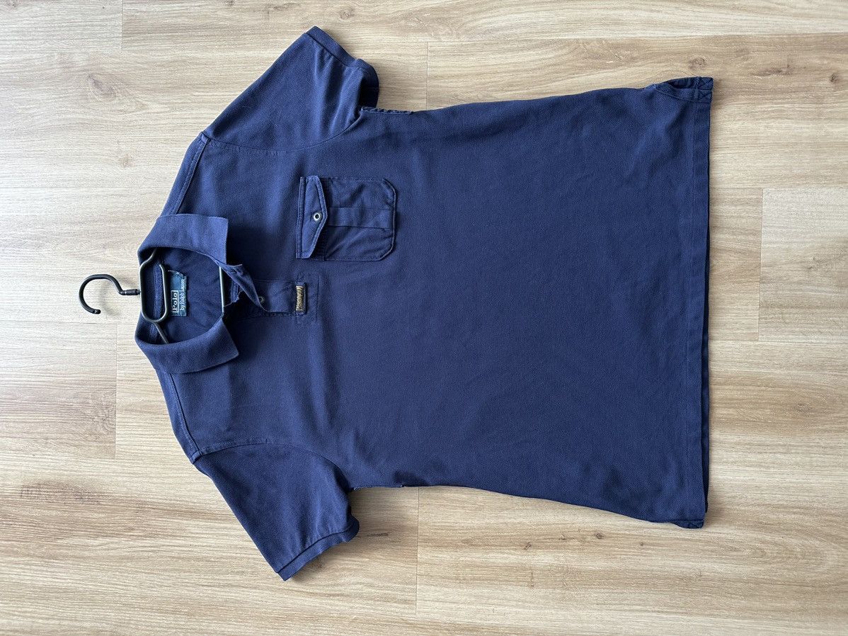 Polo Ralph Lauren Vintage Polo Ralph Lauren polo shirt dark blue Size US L / EU 52-54 / 3 - 10 Thumbnail
