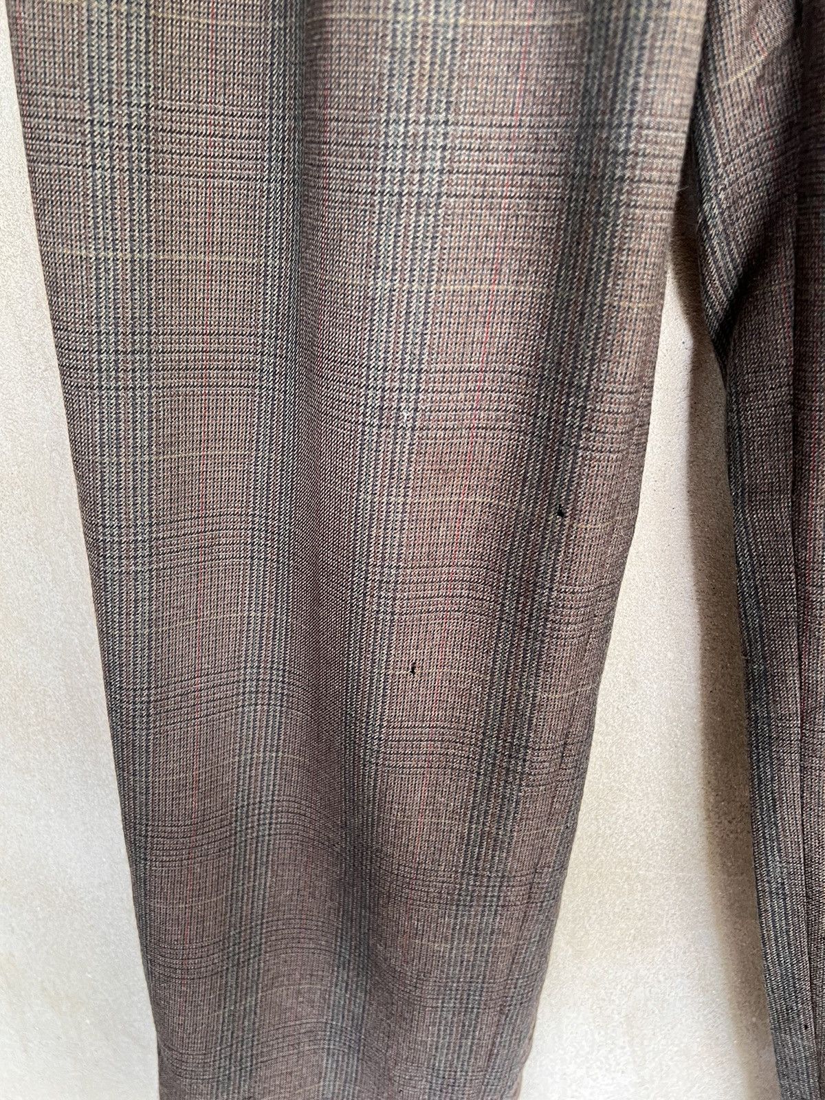 Burberry Vintage Burberrys Plaid Tartan Wool Pant Size US 30 / EU 46 - 4 Thumbnail