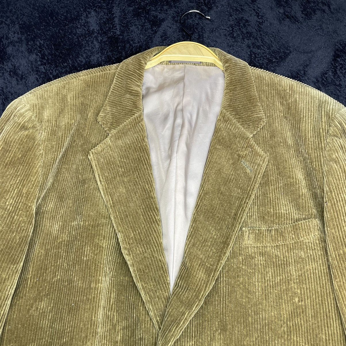 Burberry Vintage Burberrys velvet corduroy blazer Size US L / EU 52-54 / 3 - 4 Thumbnail
