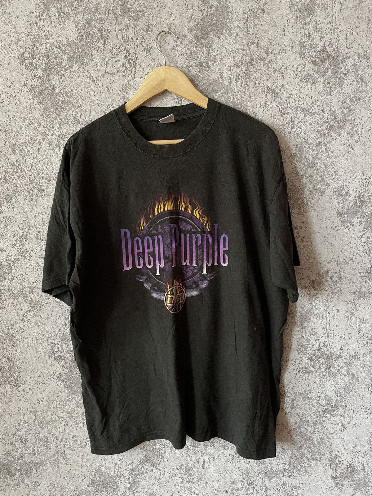 Band Tees × Vintage Deep Purple Vintage 2004 Tour T-Shirt Size US XL / EU 56 / 4 - 1 Thumbnail