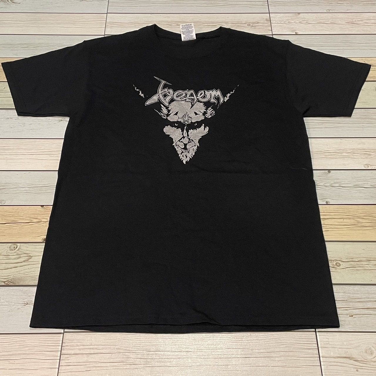 Rare Venom Metal Band Tee