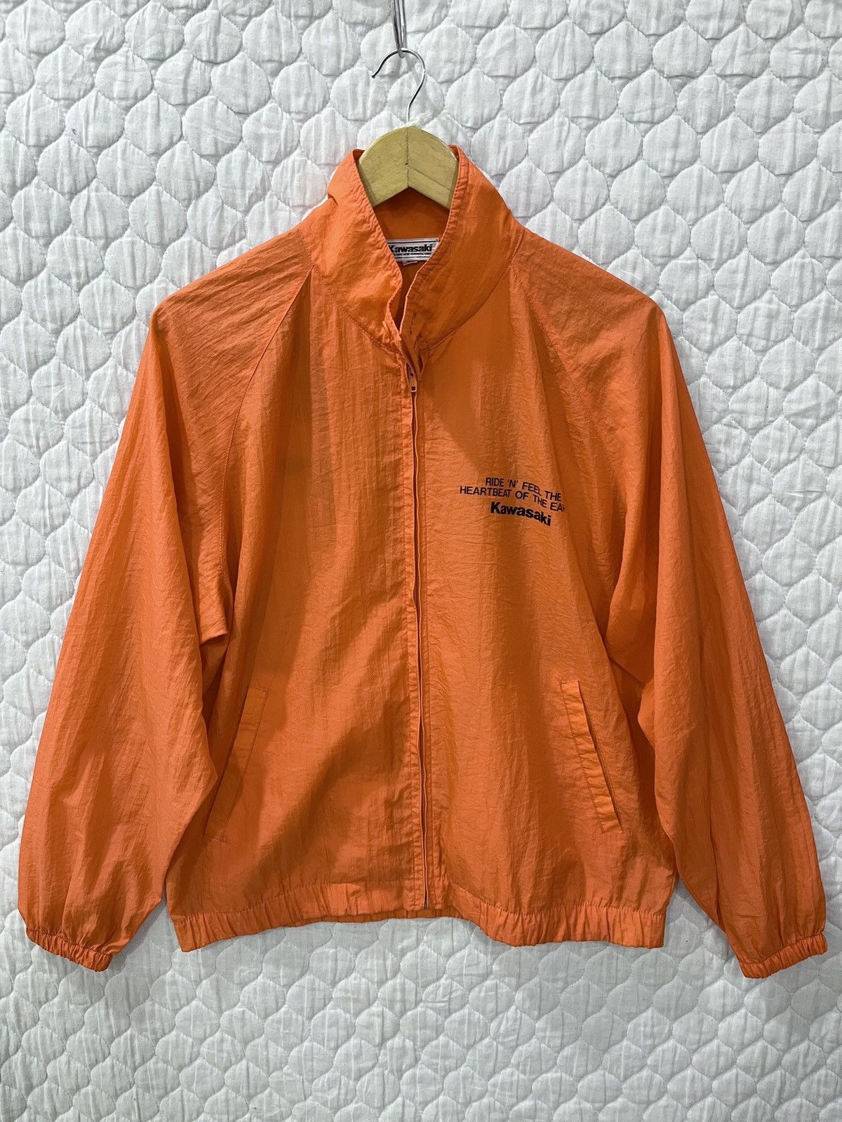 Vintage (Vvvv)💣🔥VTG KAWASAKI RACING Size US M / EU 48-50 / 2 - 4 Thumbnail