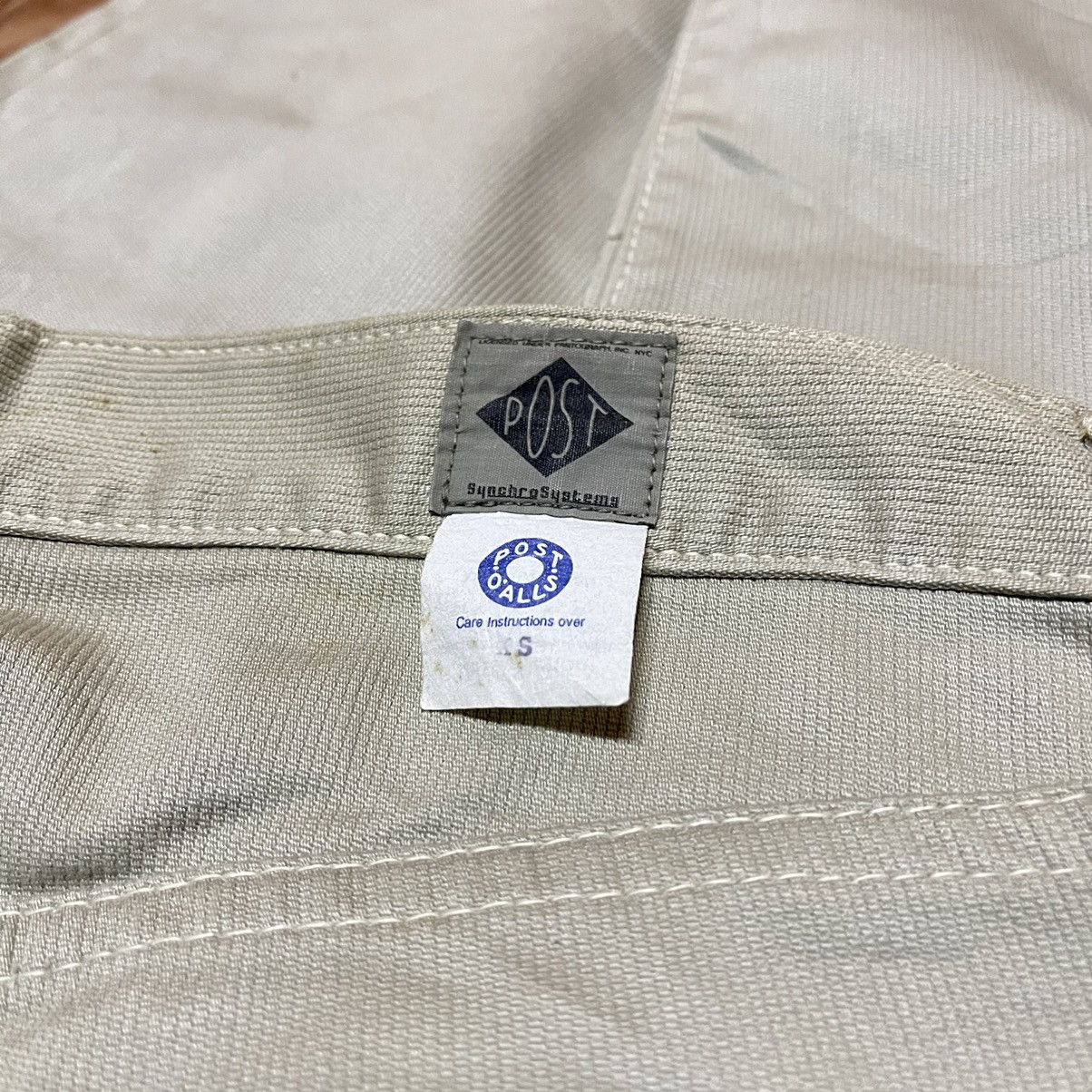 Post Overalls Post overalls pants corduroy denim Size US 29 - 8 Thumbnail