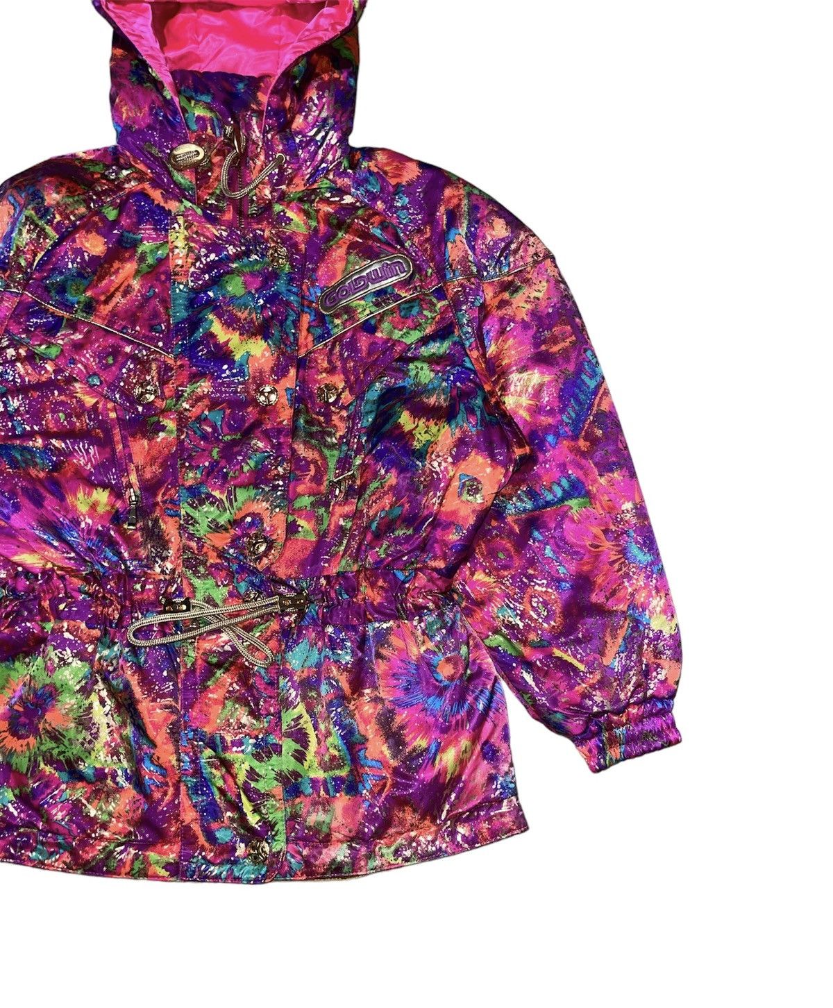 Goldwin × Vintage Vintage Goldwin Multicolour Ski Wear Hood Jacket Size S / US 4 / IT 40 - 7 Thumbnail