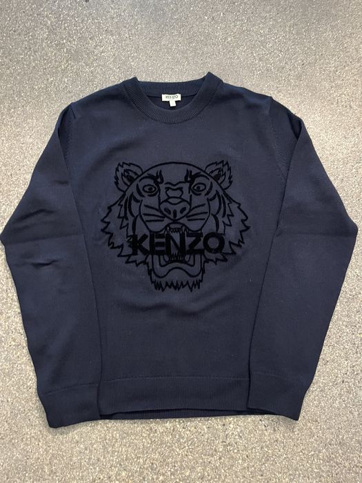 Kenzo velvet tiger online sweater