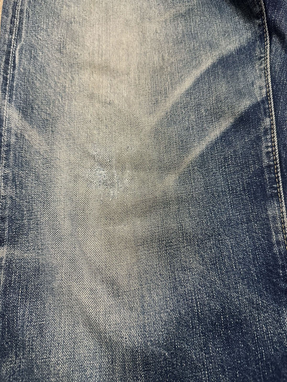Sugar Cane 🇯🇵 Sugar Canes Buckle Back Selvedge Jeans Mud Wash Blue Size US 29 - 8 Thumbnail
