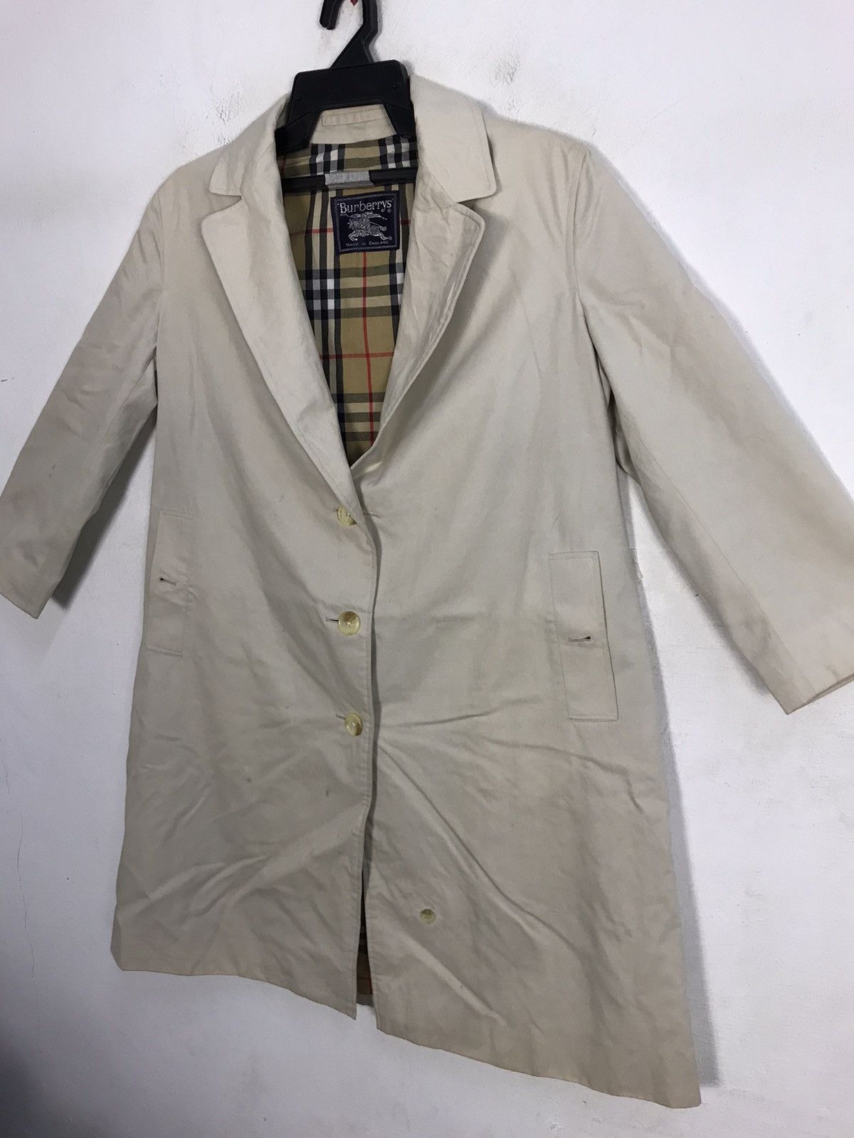 Burberry Burberrys London Trench Jacket Nova Checked Monogram Inner Size US XL / EU 56 / 4 - 4 Thumbnail