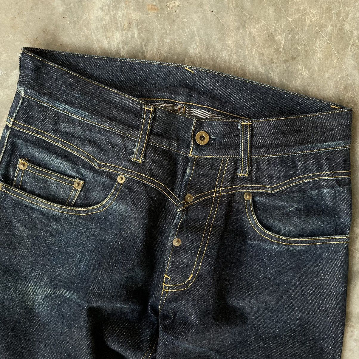 Japanese Brand Gangsterville denim jeans Size US 31 - 2 Thumbnail