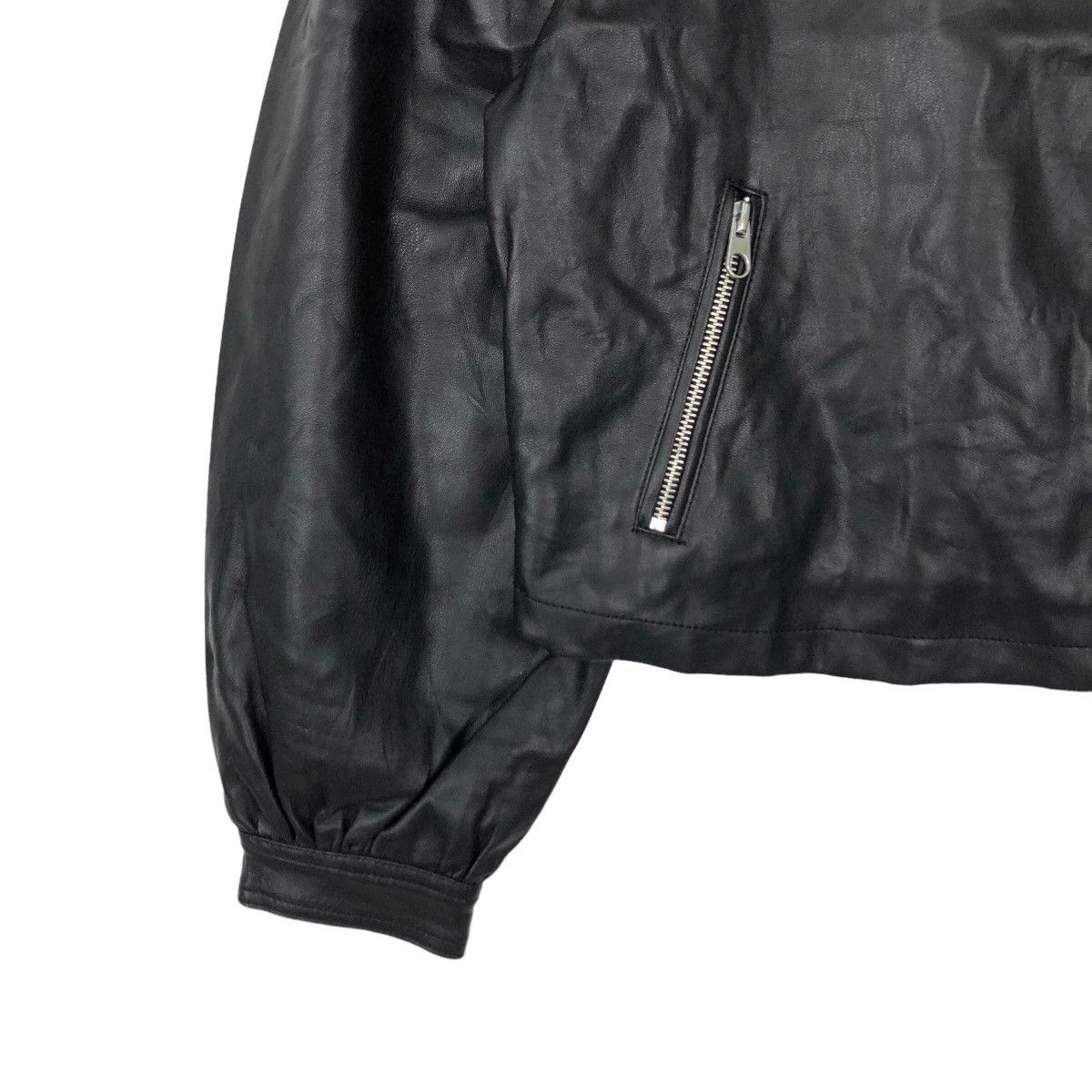 Japanese Brand VINTAGE SOFT LEATHER BOMBER JACKET ZARA JAPAN Size US XS / EU 42 / 0 - 3 Thumbnail