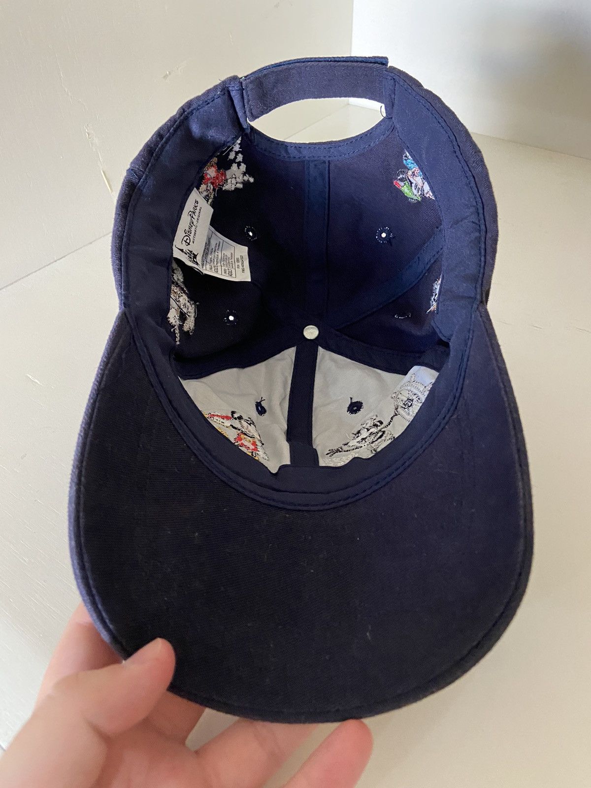 Disney Rare Vintage Walt Disney World Mickey Mouse Baseball Cap Hat Size ONE SIZE - 8 Thumbnail