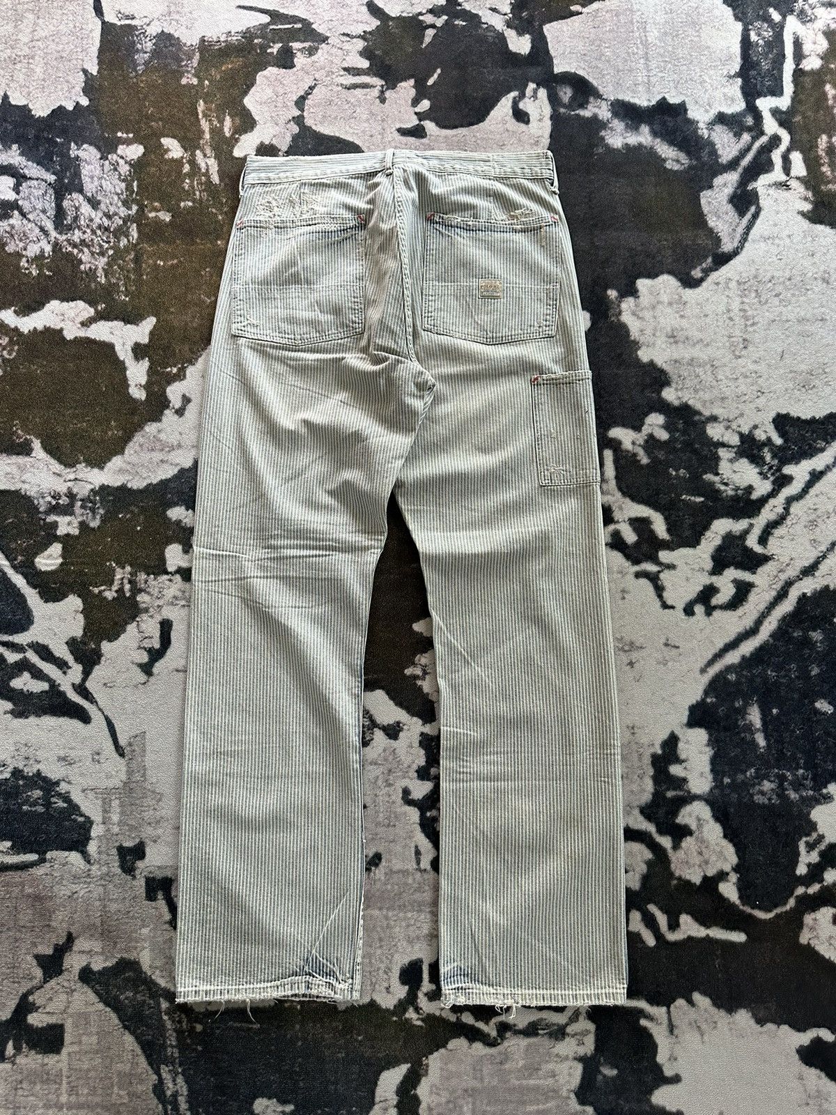 Polo Ralph Lauren 00s Polo Ralph Lauren carpenter wabash denim jeans Size US 34 / EU 50 - 2 Thumbnail