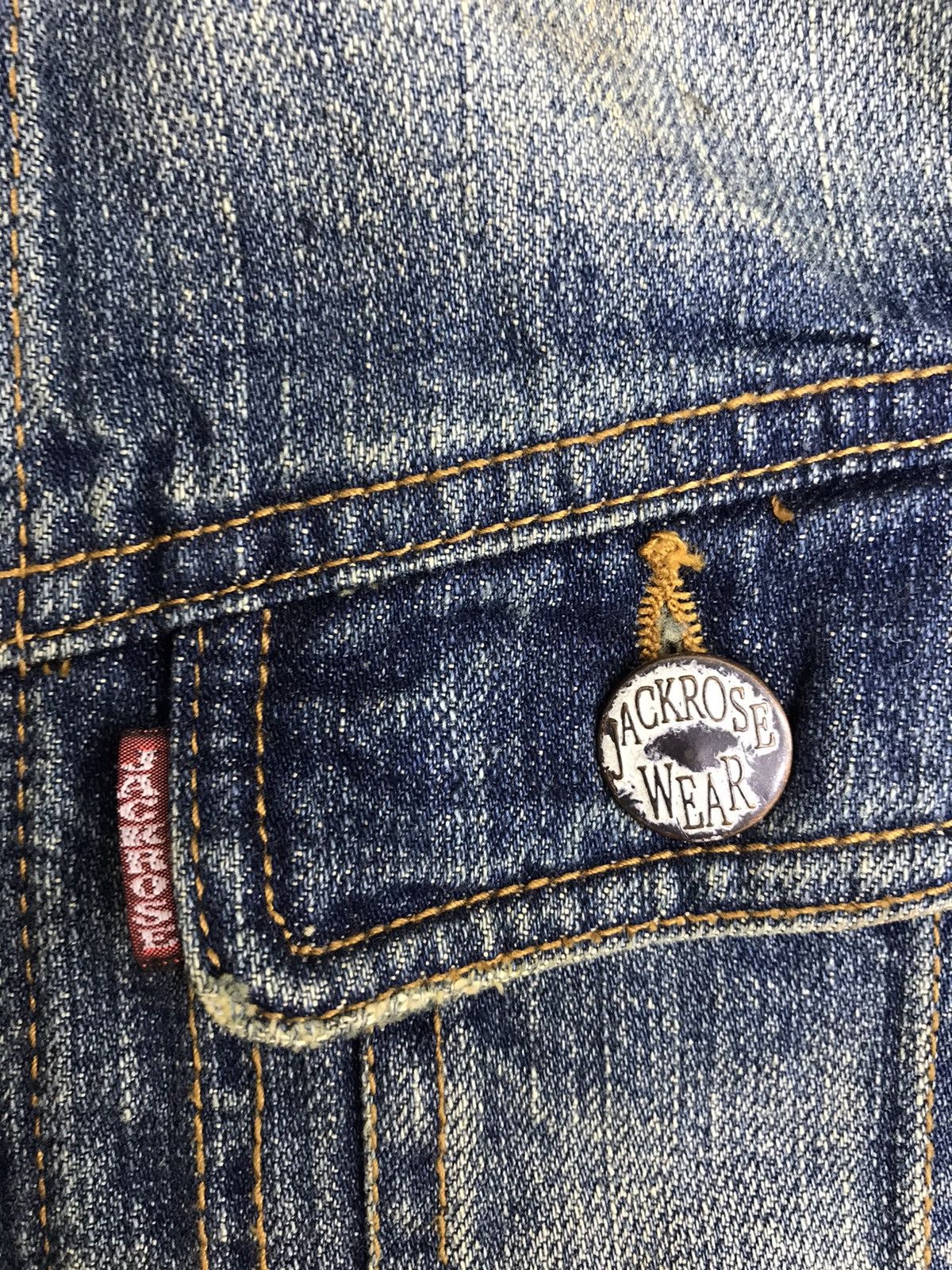 JACKROSE JackRose Japan Zipper Denim Jacket Size US XS / EU 42 / 0 - 6 Thumbnail