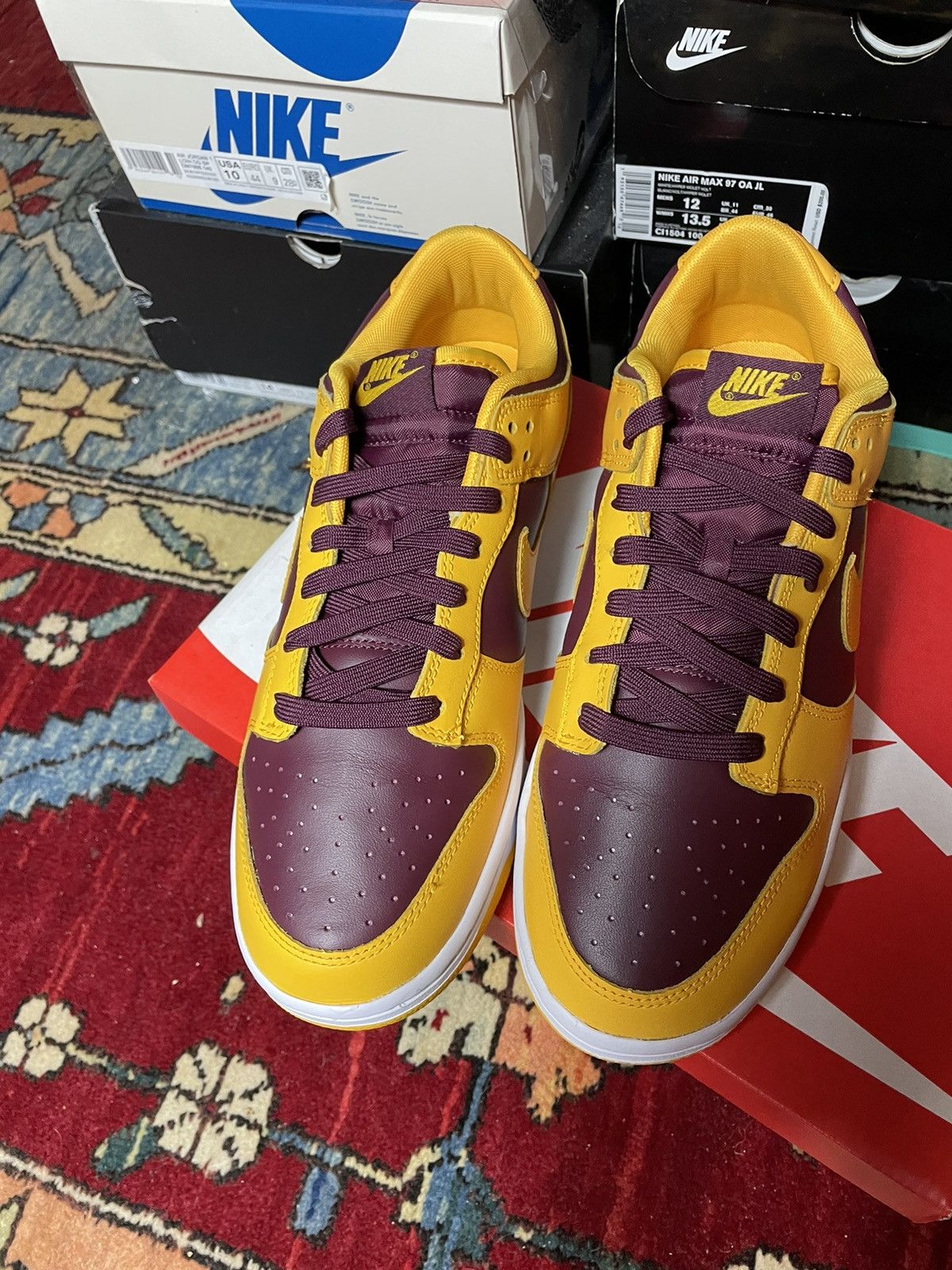 Nike Nike Dunk Low Arizona State size 10.5 Size US 10.5 / EU 43-44 - 6 Thumbnail