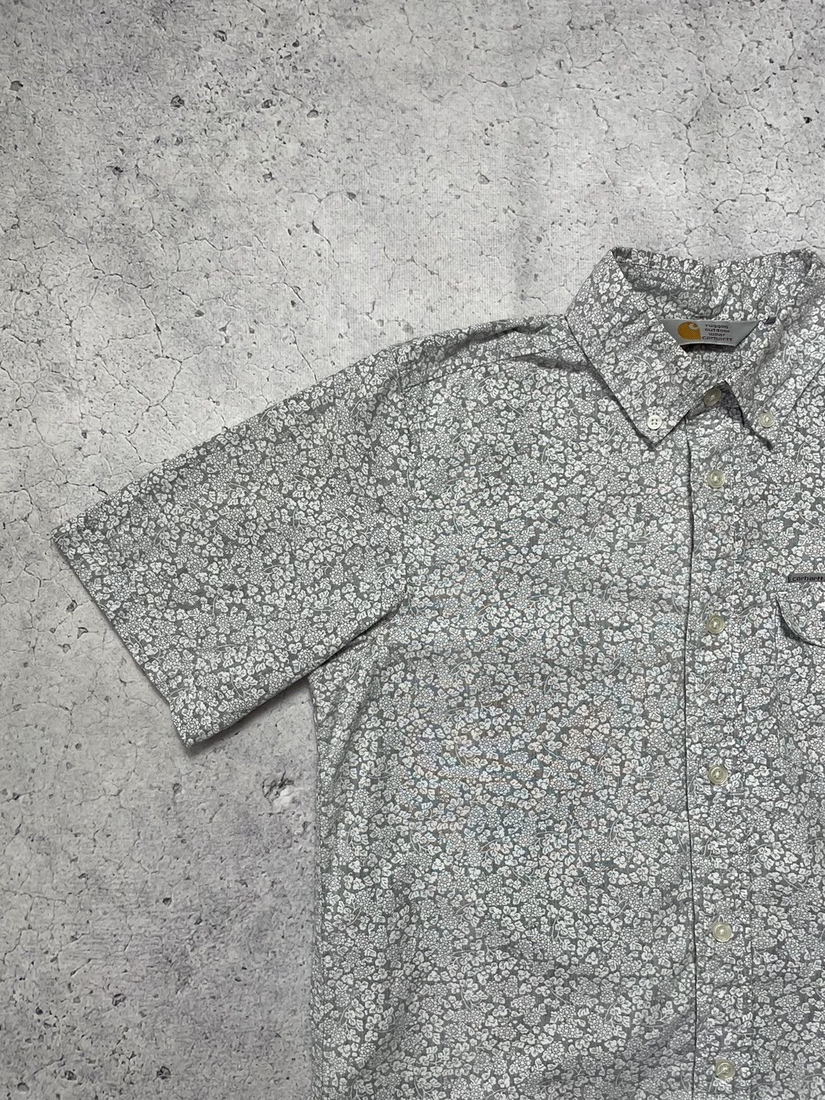 Carhartt × Carhartt Wip × Vintage Carhartt Vintage Short Sleeve Shirt Size US S / EU 44-46 / 1 - 4 Thumbnail