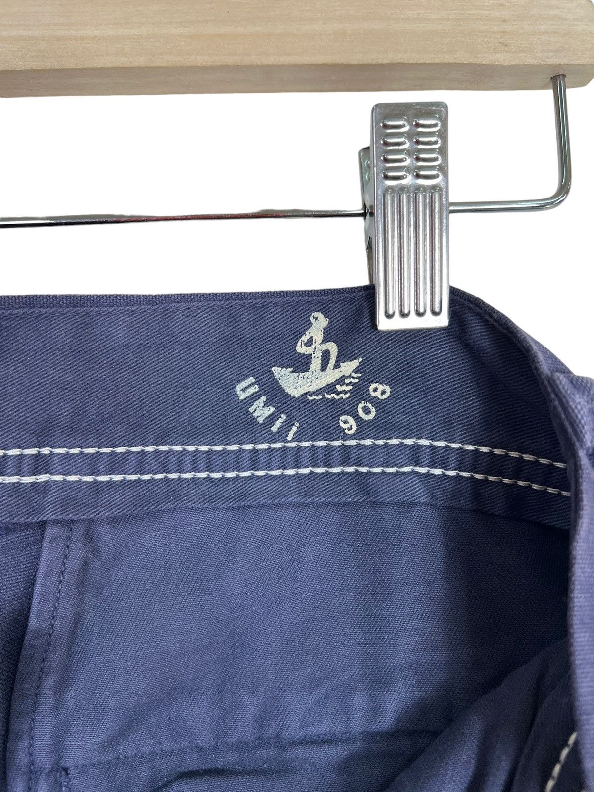 45rpm 💥 UMI 809 45RPM KAPITAL NAVY CARGO PANTS Size US 33 - 11 Thumbnail