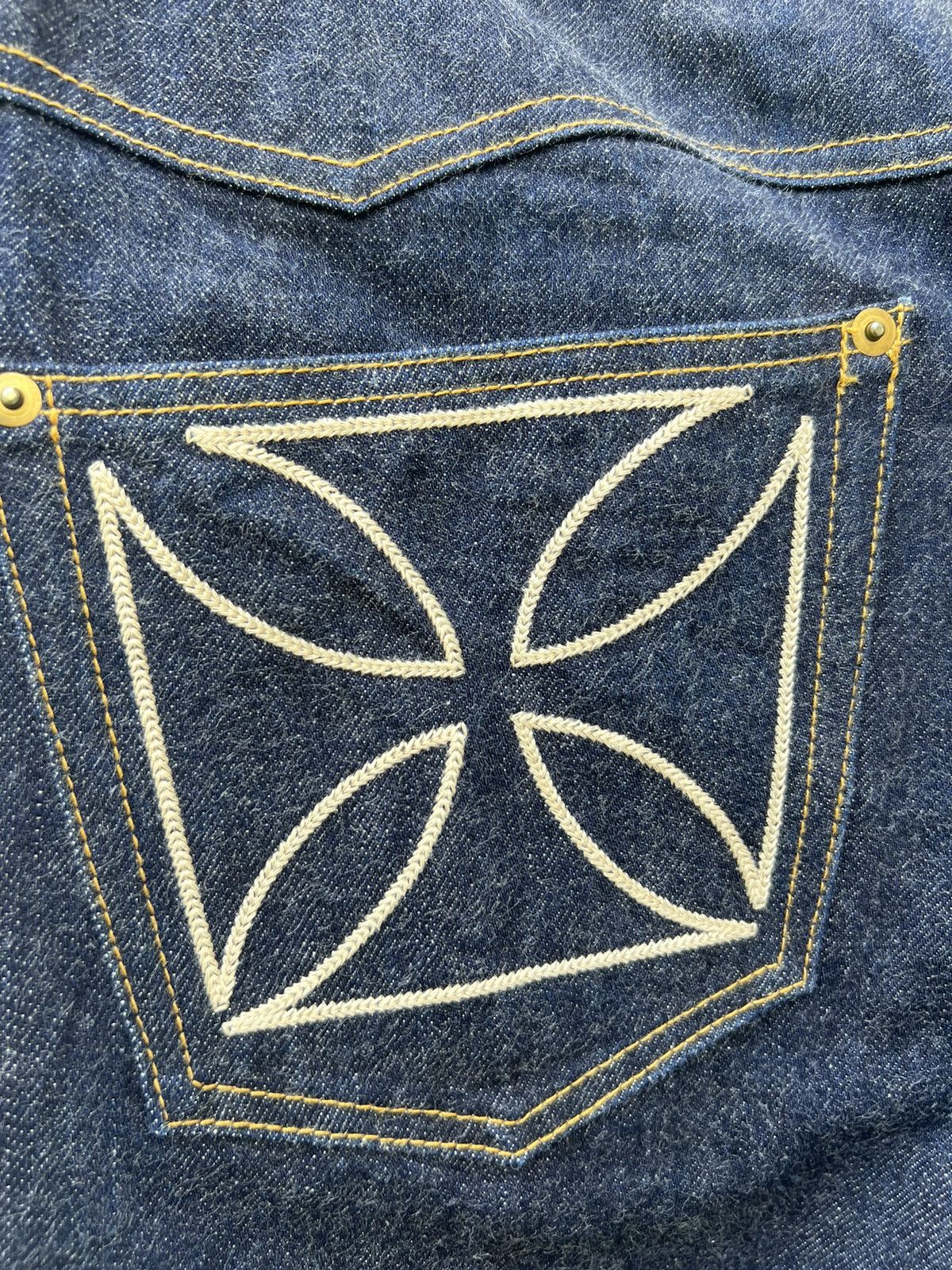 Freewheelers Glad Hand Gangsterville by Daisuke Koda Denim Selvedge Jeans Size US 34 / EU 50 - 17 Thumbnail