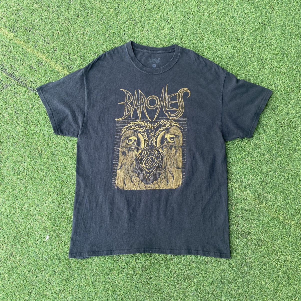 Band Tees Faded Barones American Heavy Metal Band ERD GRUNGE TSHIRT Size US XL / EU 56 / 4 - 1 Thumbnail