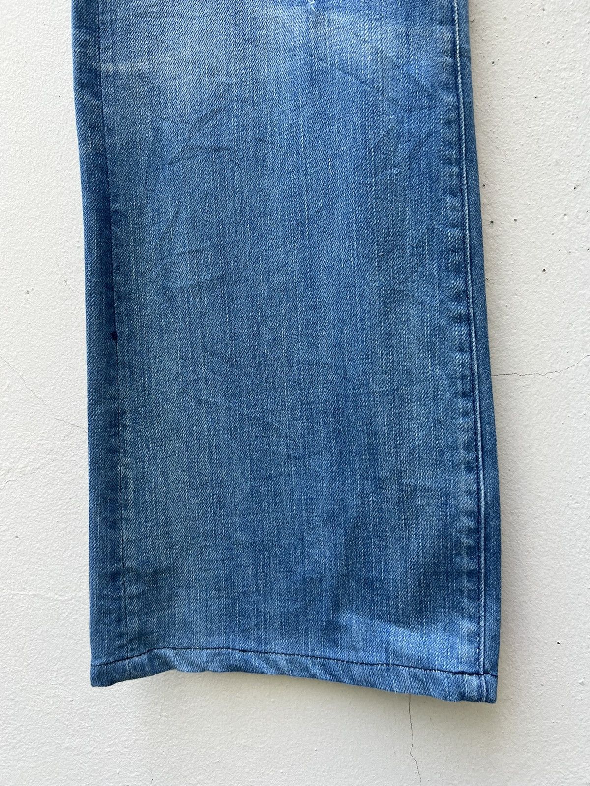 Earnest Sewn Vintage Earnest Sewn Distress Patchwork Denim Bootcut Jeans Size US 32 / EU 48 - 11 Thumbnail