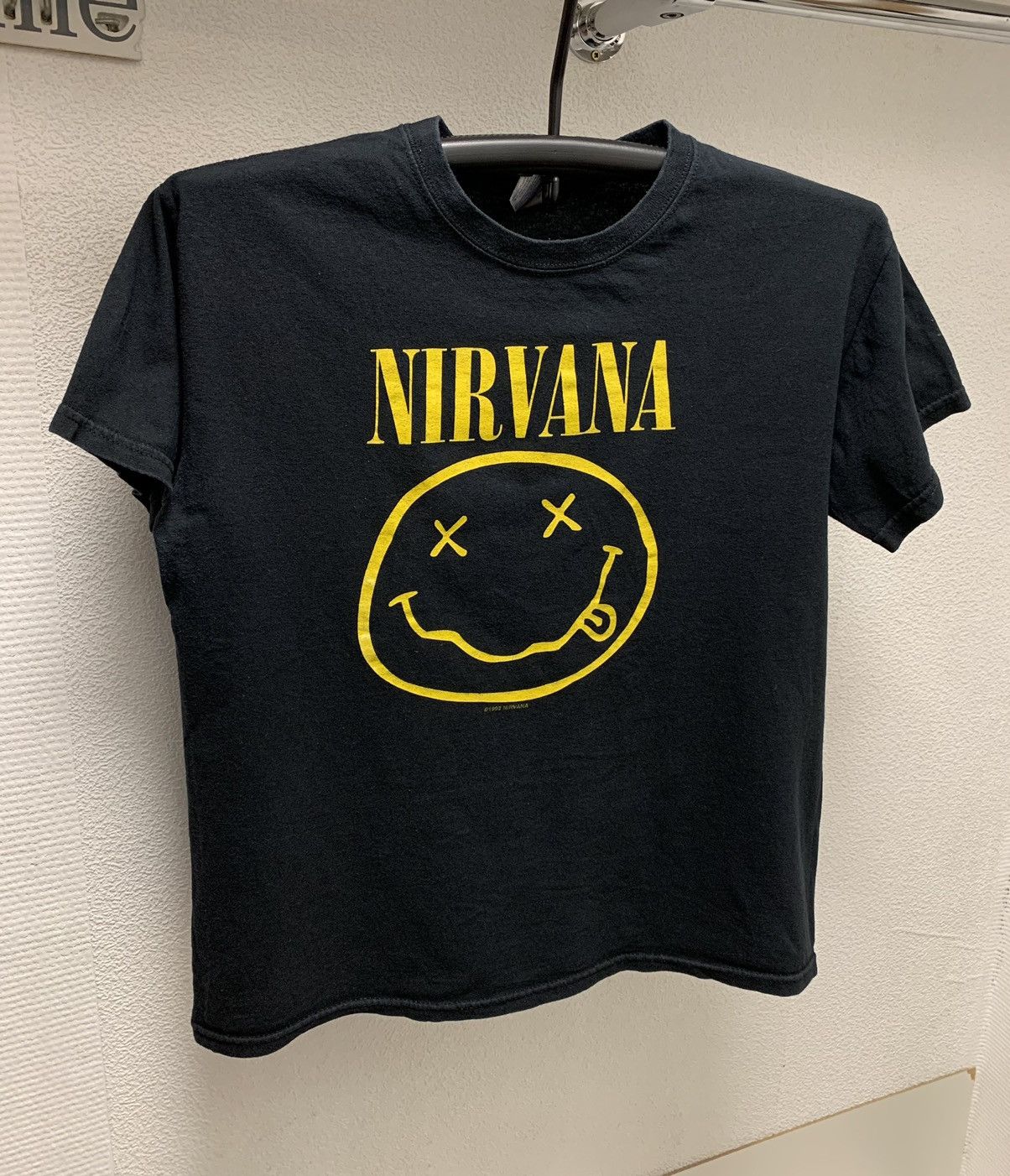 Band Tees Nirvana 1992 vintage black rock t-shirt M sz Kurt Cobain Size US M / EU 48-50 / 2 - 1 Thumbnail
