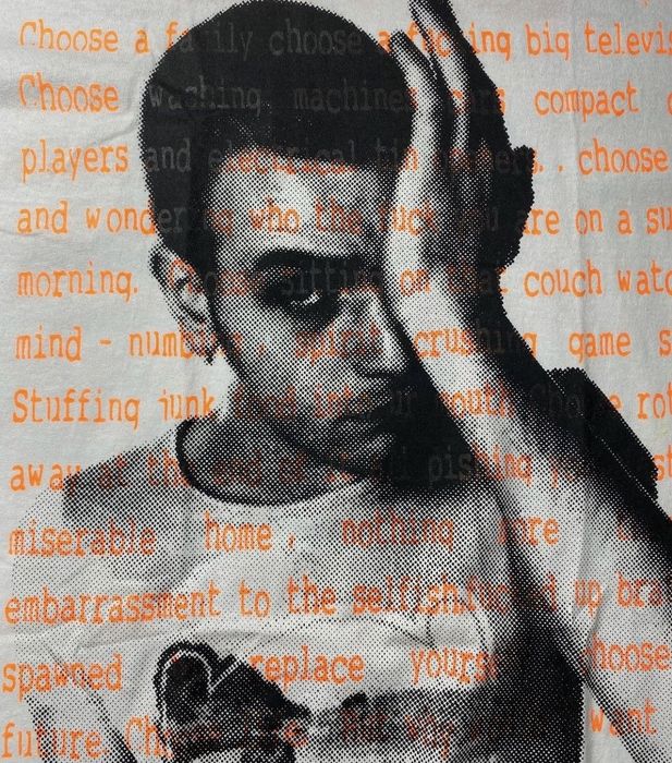 T-shirt uomo Trainspotting RENTON Diane Begbie Sick Boy no