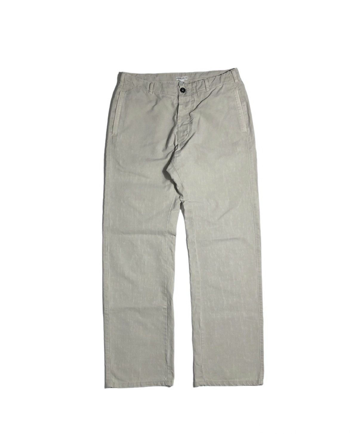 Stone Island Stone Island vintage garment dyed cotton pants Size US 32 / EU 48 - 1 Thumbnail