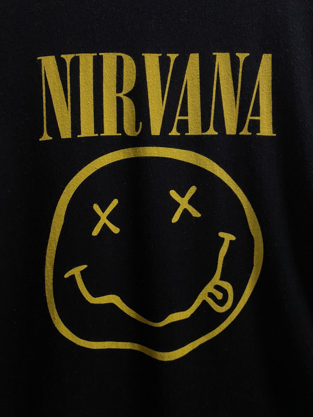 Band Tees Rare T-Shirt NIRVANA 2018. Y2K vintage style. Size US L / EU 52-54 / 3 - 3 Thumbnail