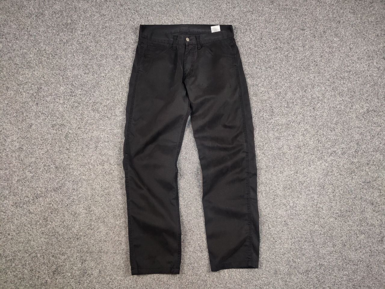 Carhartt Vintage 90's Carhartt Skill Faded Black Logo Pants Hype Size US 31 - 7 Thumbnail