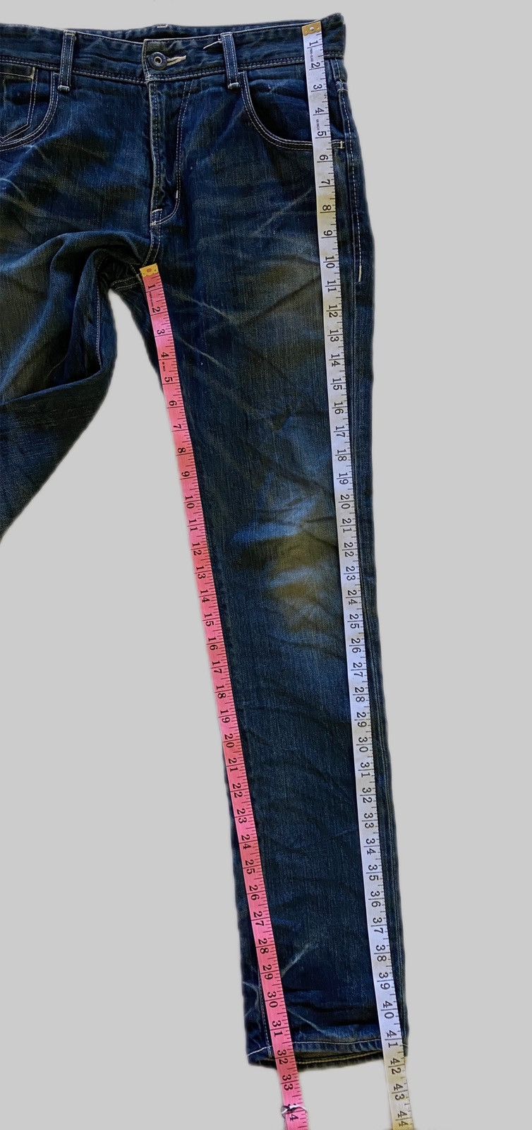 Japanese Brand × Vanquish Vintage Black by Vanquish Faded Denim - Kapital Size US 32 / EU 48 - 10 Thumbnail