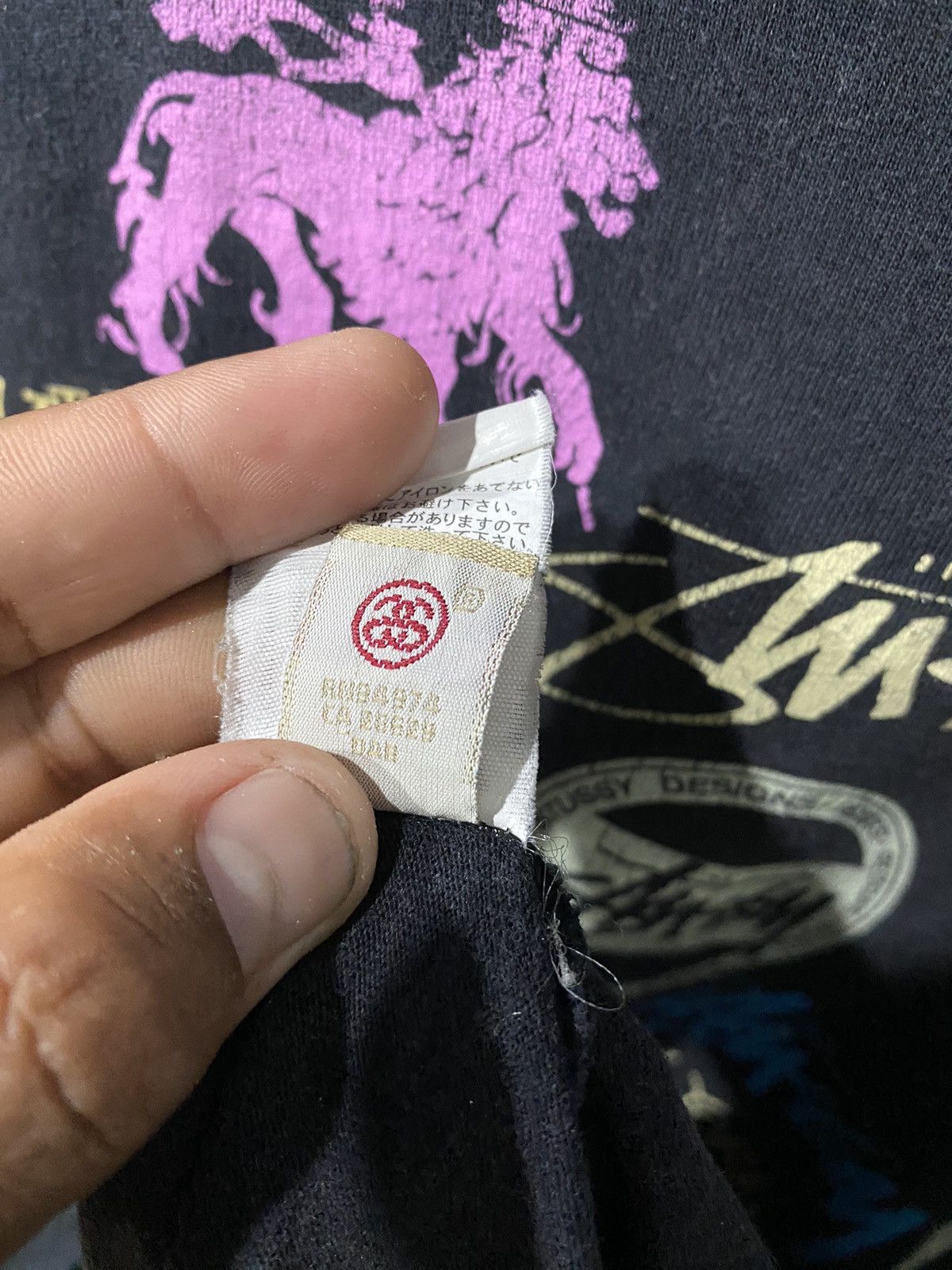 Stussy × Vintage Vintage Stussy Tshirt Size US L / EU 52-54 / 3 - 7 Thumbnail