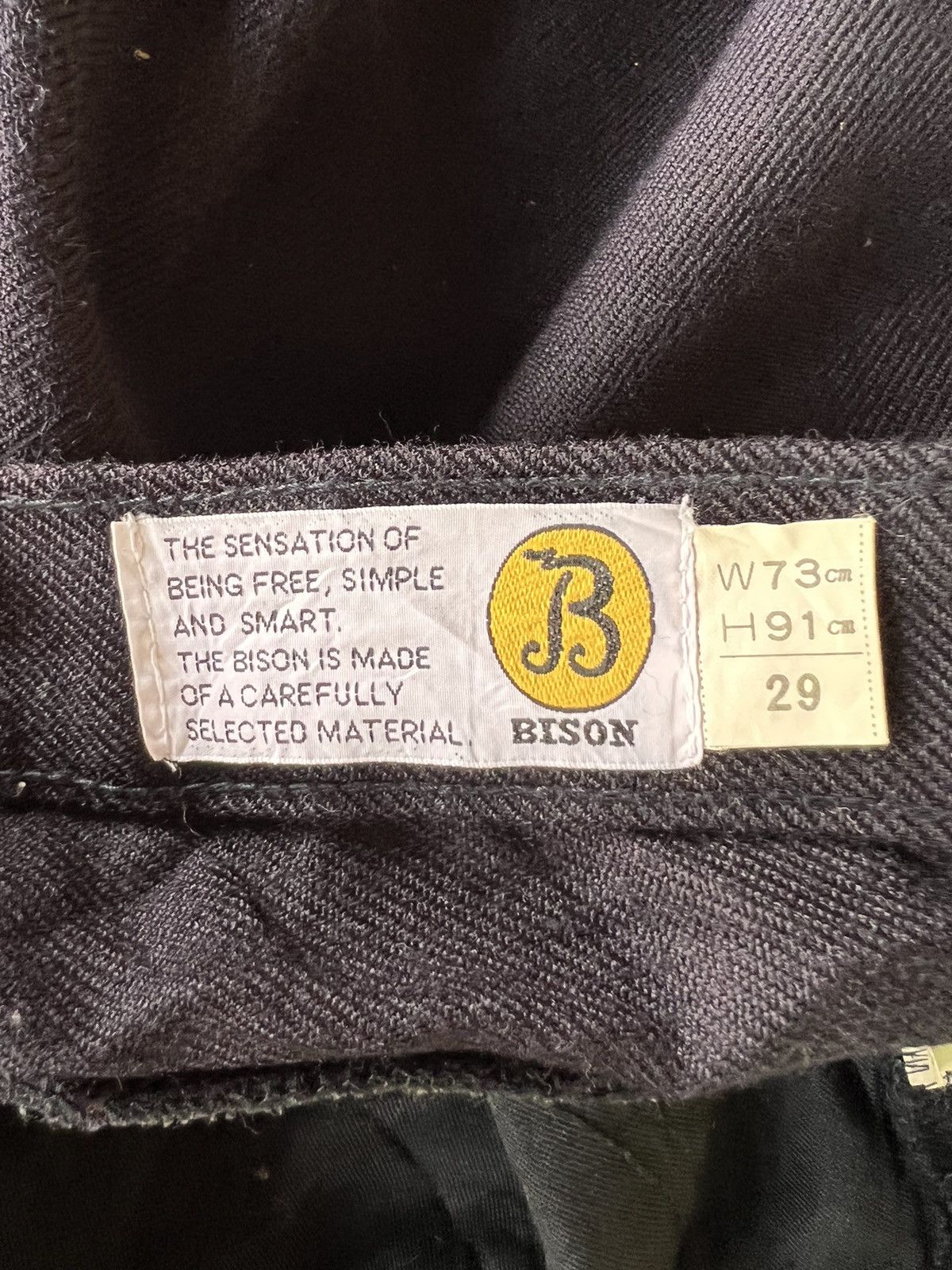 Vintage Vintage Bison 🦬 Wool Pant Size US 28 / EU 44 - 6 Thumbnail