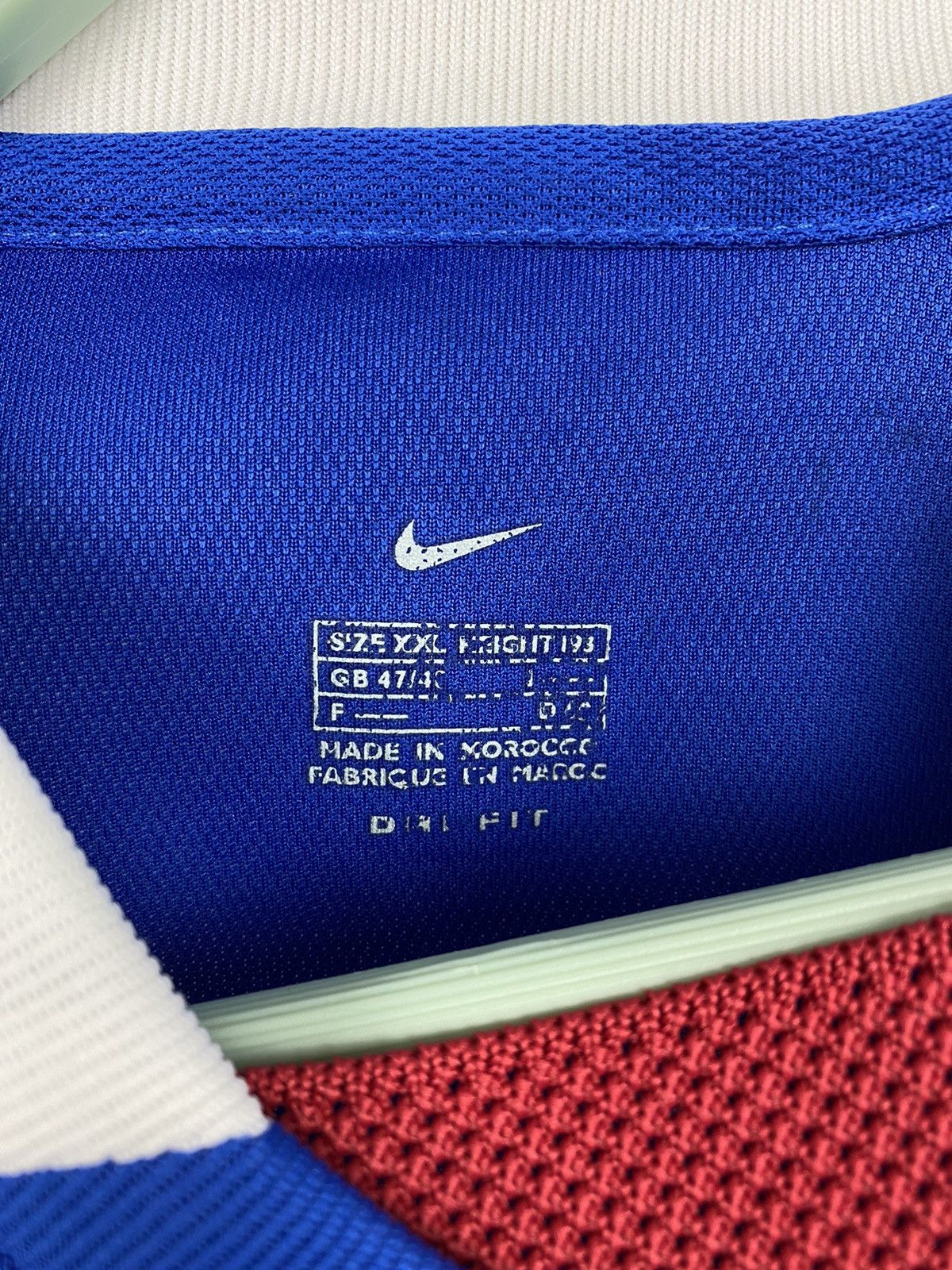 Nike Glasgow Rangers 2001 2002 Football Jersey PSG Chelsea Milan Size US XXL / EU 58 / 5 - 8 Thumbnail