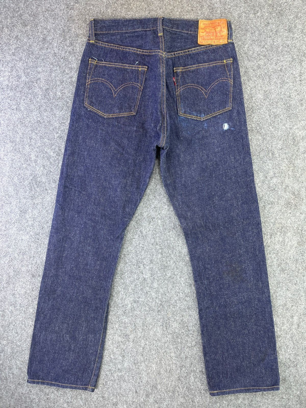 Levi's Vintage Levis 501 Donut Button Jeans - J889 Size US 29 - 2 Thumbnail