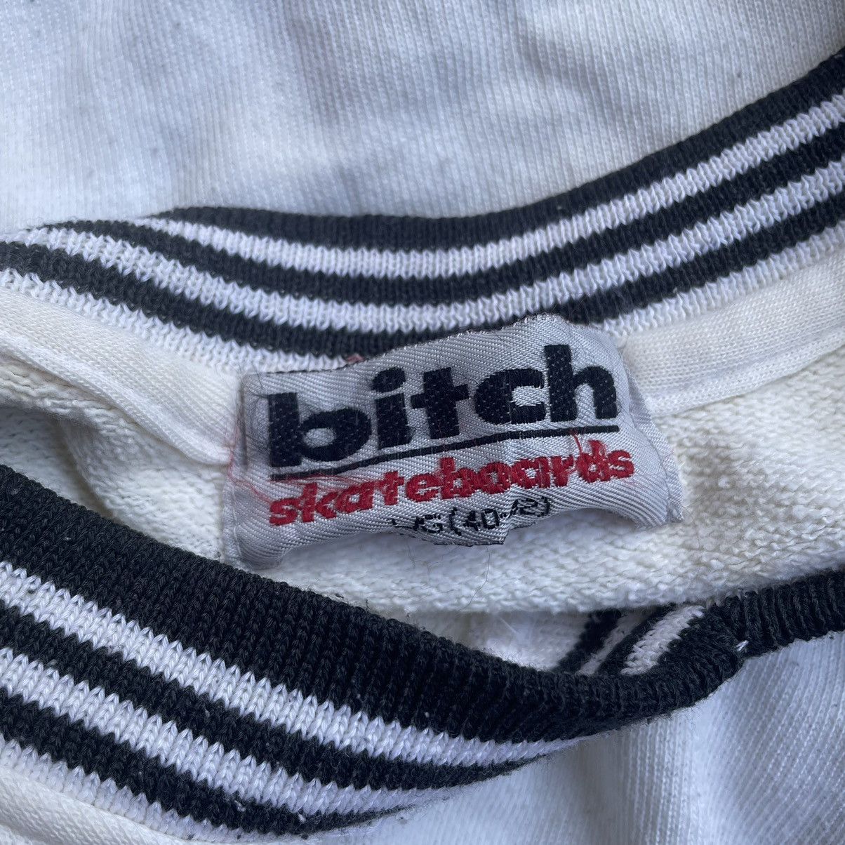 Girl Skateboards VINTAGE BITCH SKATEBOARDS EMBROIDERED SPELL OUT SWEATSHIRT Size US L / EU 52-54 / 3 - 5 Thumbnail
