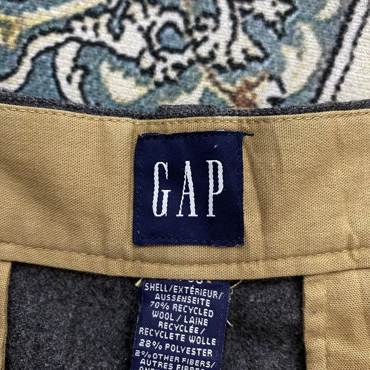 Gap Vintage GAP Baggy Grey Wool Casual Trousers Pant Size US 32 / EU 48 - 5 Thumbnail