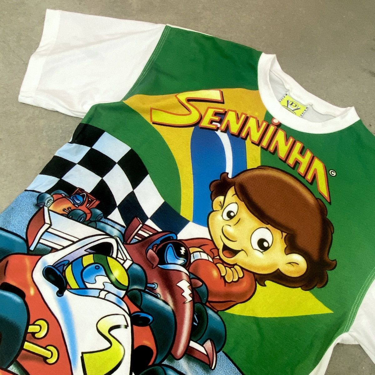 Other 1996 Ayrton Senna Senninha Racing Vintage Tee Size US M / EU 48-50 / 2 - 2 Thumbnail