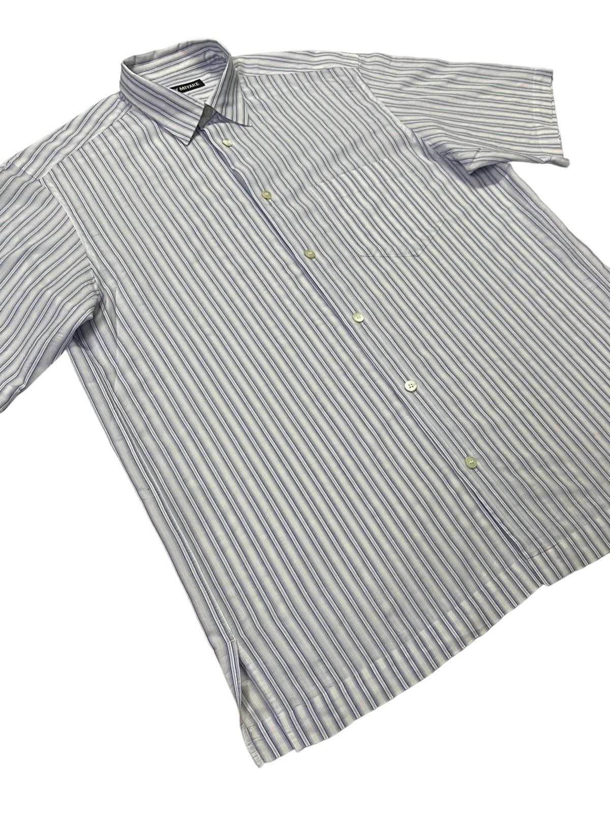 Issey Miyake Issey Miyake Stripes Button Ups Shirt Size US M / EU 48-50 / 2 - 17 Thumbnail