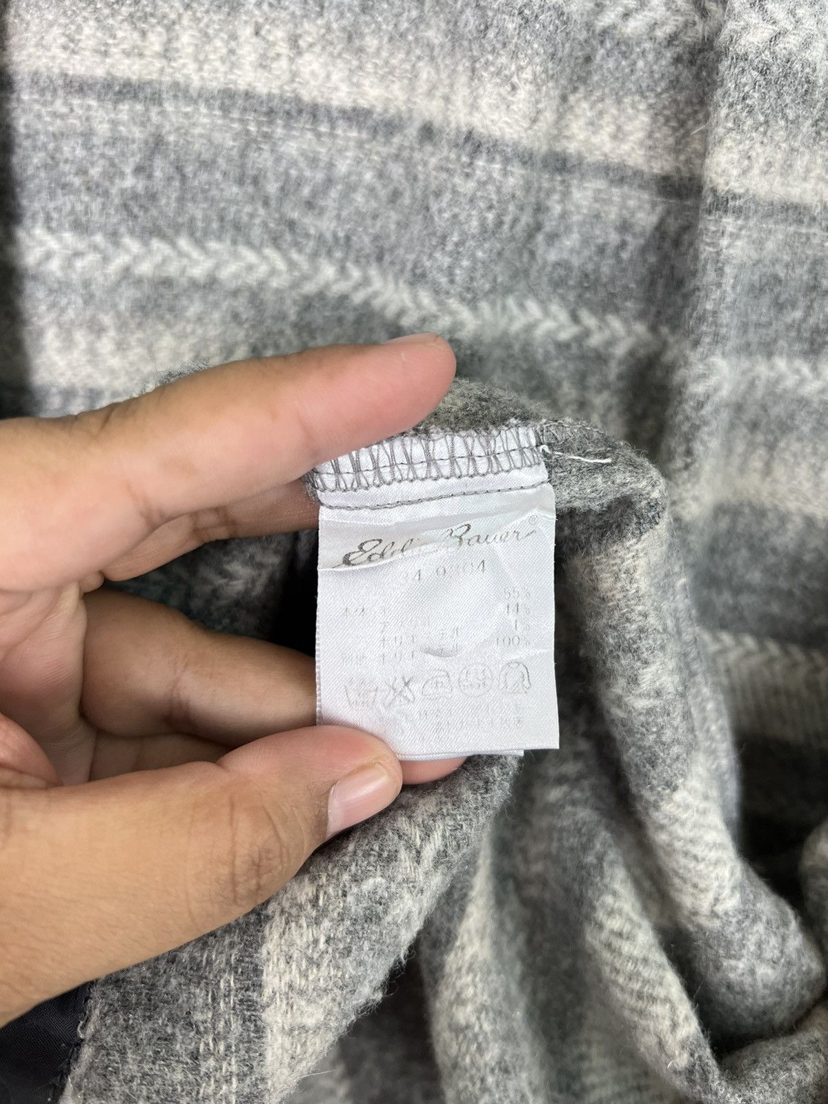 Eddie Bauer × Vintage 🔥 VINTAGE EDDIE BAUER WOOL STRIPE SHIRT CPO JACKET Size US M / EU 48-50 / 2 - 11 Thumbnail