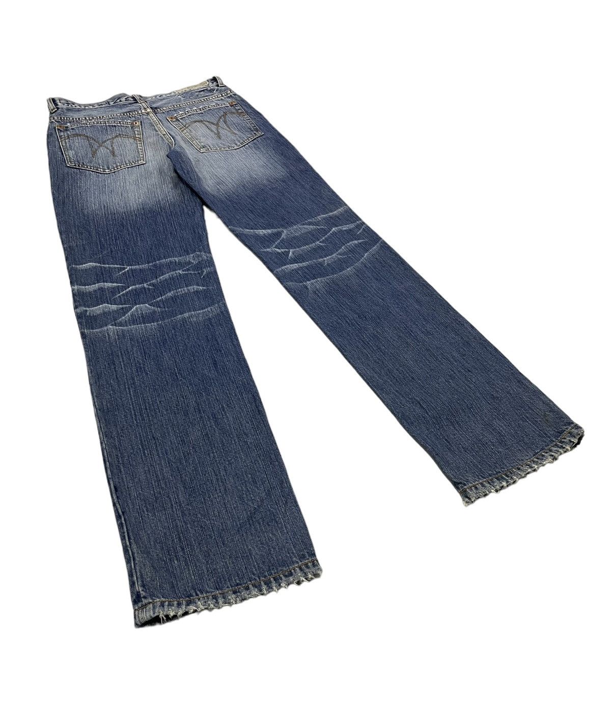 Japanese Brand × PPFM Vintage ToughJeansSmith Distressed Jeans Kapital Style Size US 30 / EU 46 - 8 Thumbnail