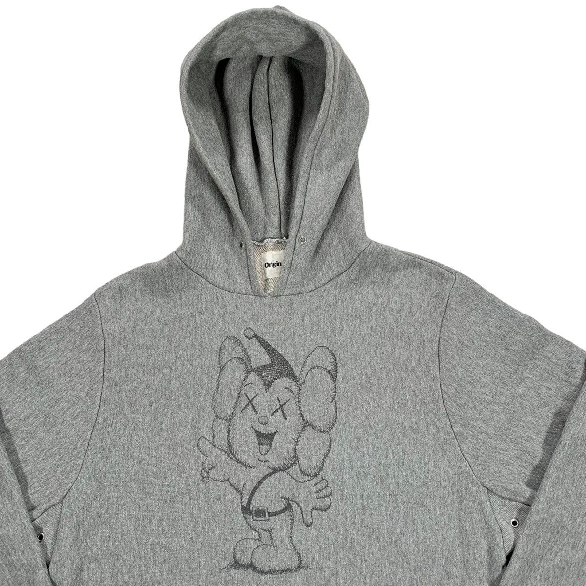 Kaws VTG Original Fake Kaws JPP Pipo Kun Gray Sweatshirt Hoodie Size US XL / EU 56 / 4 - 2 Thumbnail