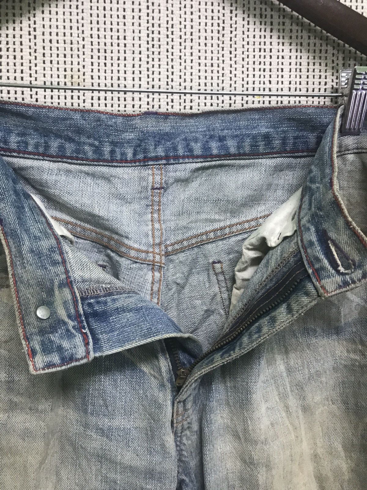 Takeo Kikuchi DISTRESSED ‼️‼️ vintage takeo kikuchi very rare Size US 33 - 5 Thumbnail