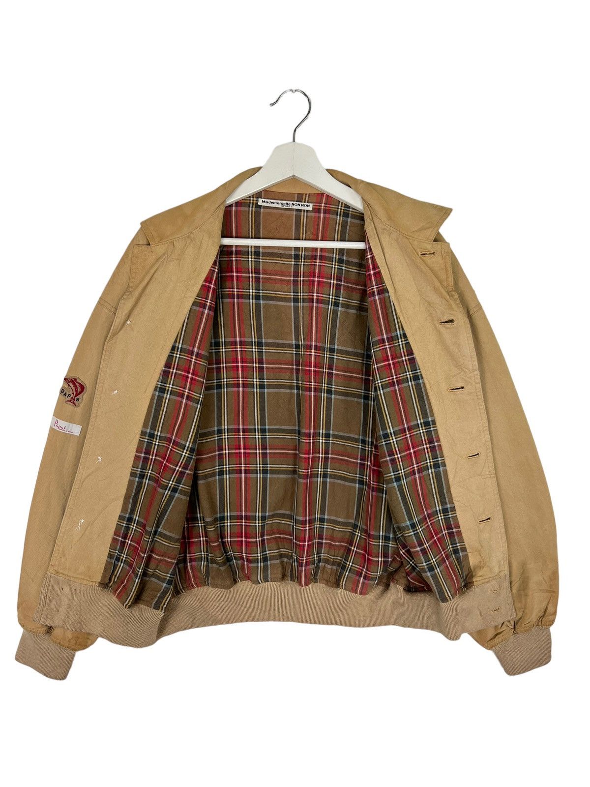 Japanese Brand 🔥 MADEMOISESELLE NON NON TENNIS GOOD BUTYON BOMBER JACKET Size US M / EU 48-50 / 2 - 8 Thumbnail