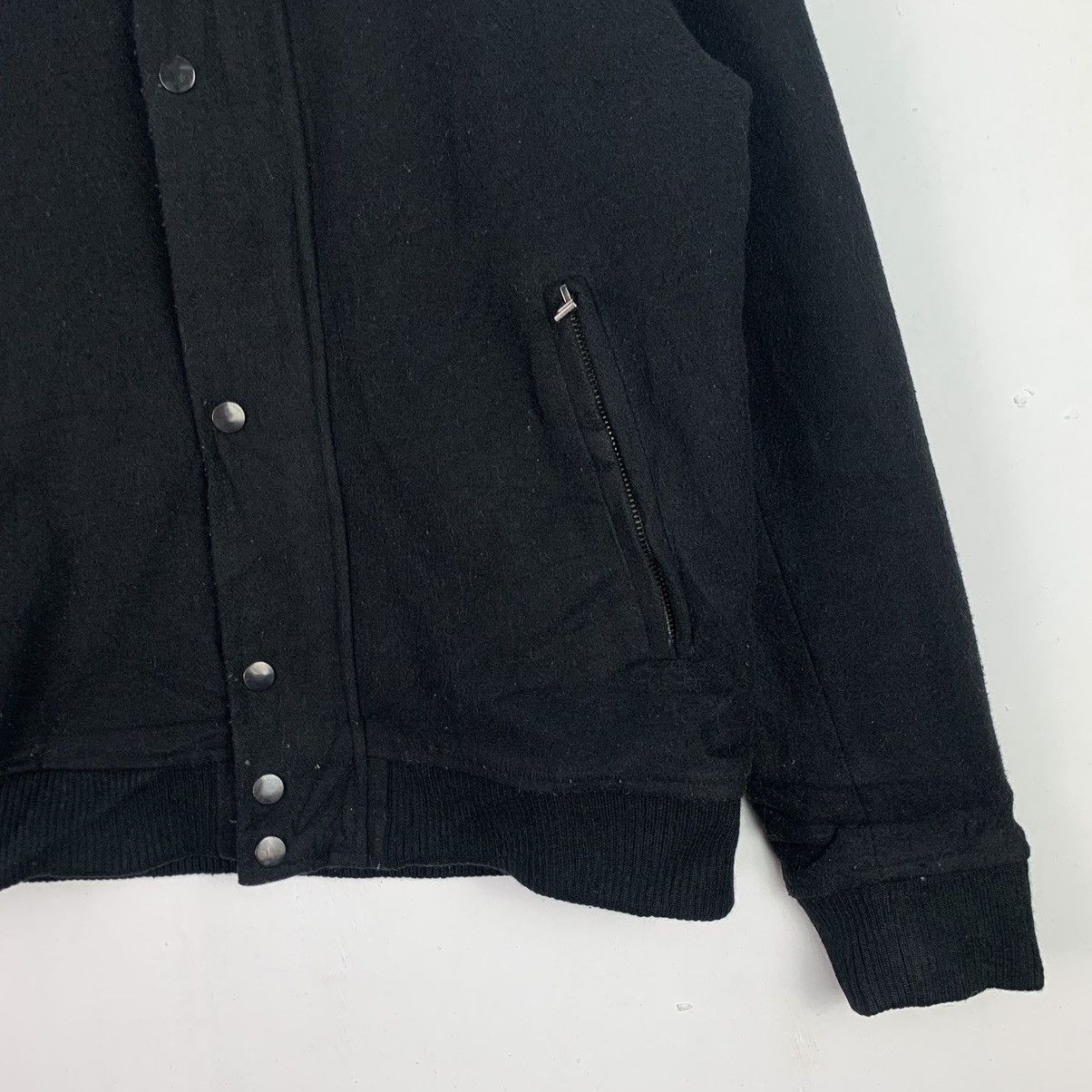 Japanese Brand × Vintage Vintage Japanese brand Full zipper wool jacket Size US M / EU 48-50 / 2 - 6 Thumbnail