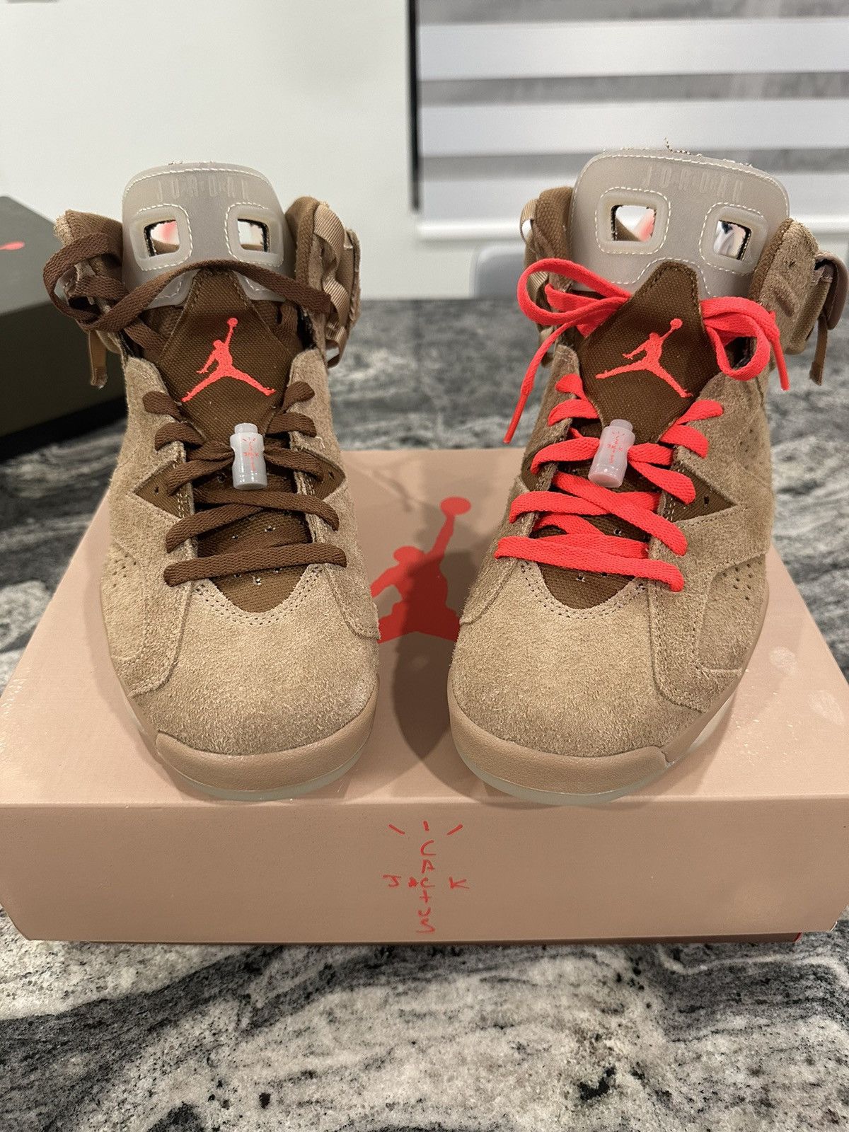 travis scott khaki shoes