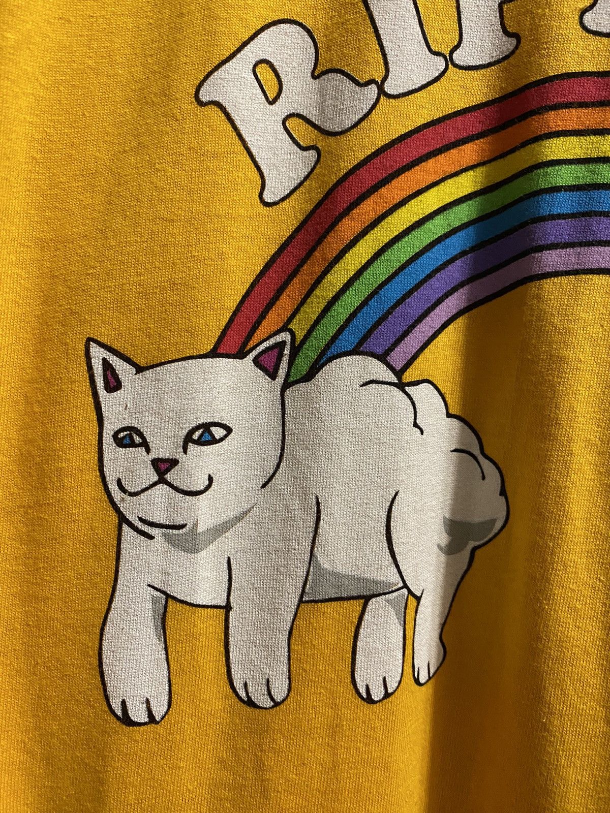 RIPNDIP Rare Long-Sleeve RipNDip Big Logo Fuck Cats. Size US L / EU 52-54 / 3 - 11 Thumbnail