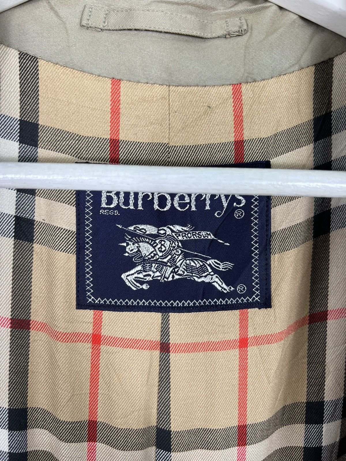 Burberry 🔥 BURBERRY NOVA CHECK LINING TRENCHCOAT Size US M / EU 48-50 / 2 - 8 Thumbnail
