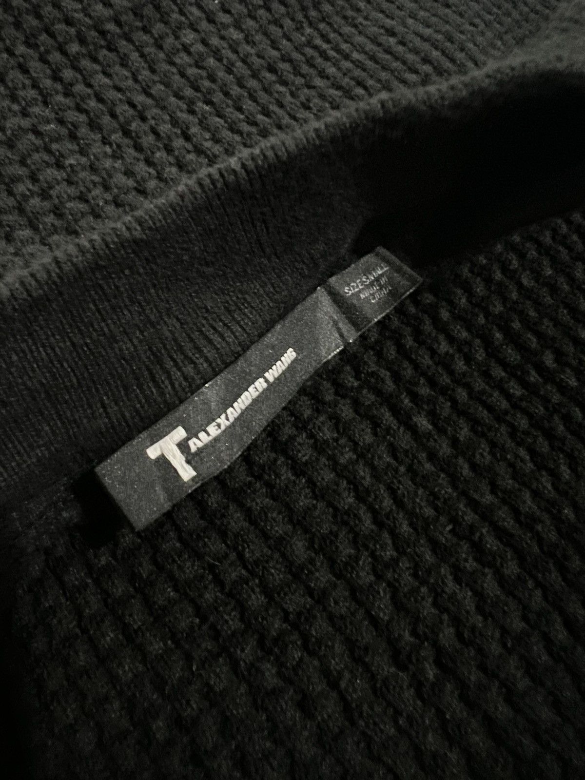 Alexander Wang GRAIL🔥FW13 Alexander Wang Elongated Sleeve Waffle Sweater Size US M / EU 48-50 / 2 - 5 Thumbnail