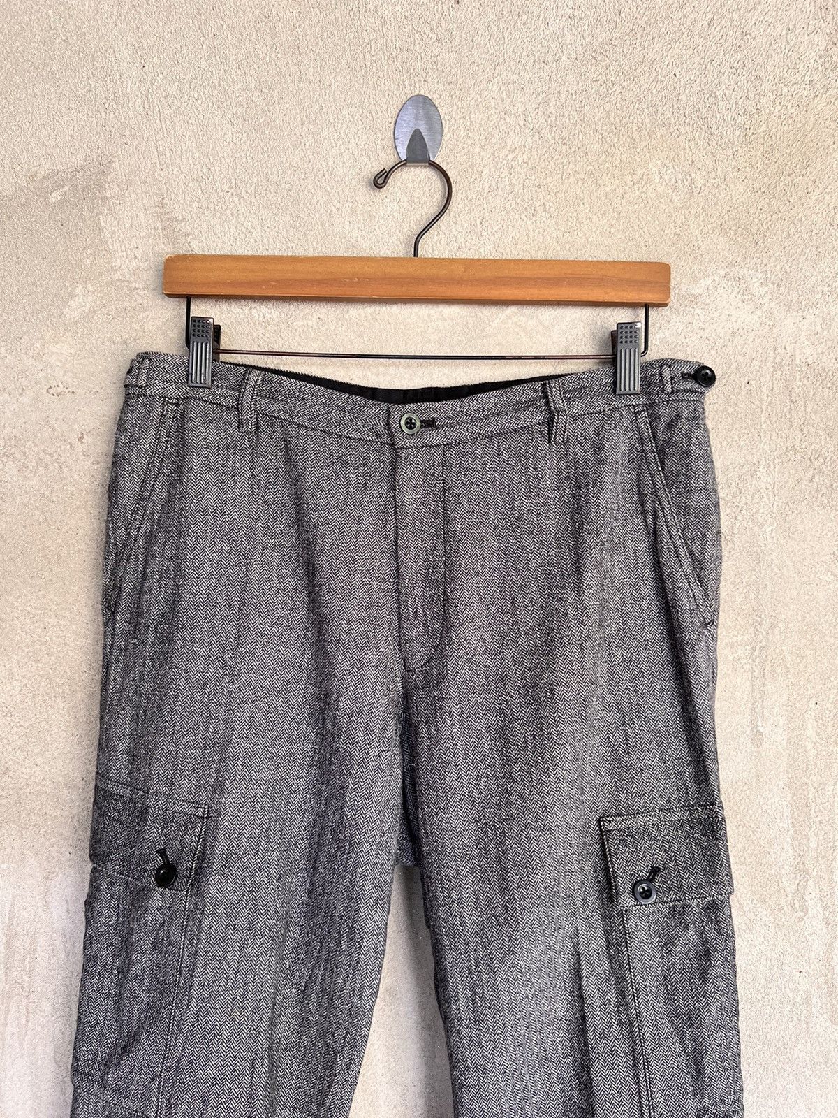 Japanese Brand Japanese Brand Junmen Wool Cargo Pant Size US 33 - 3 Thumbnail