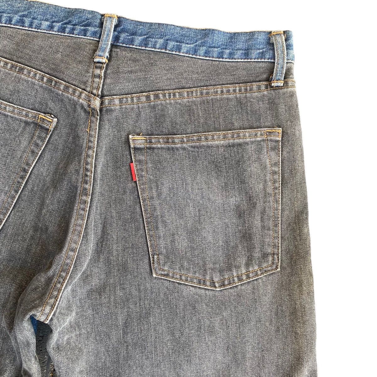 Beams Plus Japanese Brand Beams Hybrid Two Tone Denim Jeans Size US 31 - 15 Thumbnail